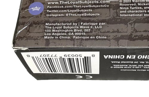 Figuras TMNT Rafael y Leonardo Street Style Loyal Subjects BST AXN - Imagen 10 de 12