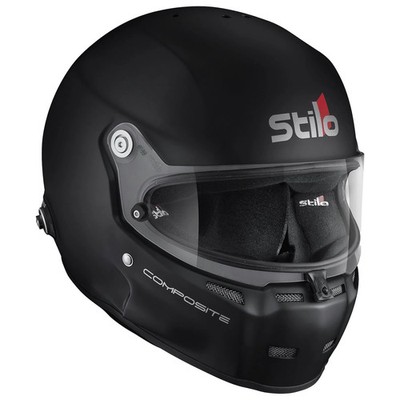 Stilo Helmets AA0700AF2T600401 ST5 GT Composite Racing Helmet [Flat Black, 60+
