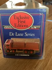 EFE  E 10402 AEC MAMMOTH FLAT-BED LORRY  'LONDON BRICK CO.'  UNOPENED card MIB