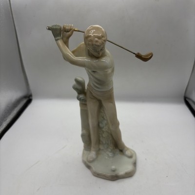 Lenwile China Ardalt Japan Hand Painted Golfer Figurine Vintage