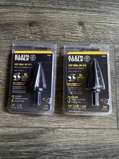 Klein Tools 2-Piece Step Drill Bit Set KTSB11  KTSB15