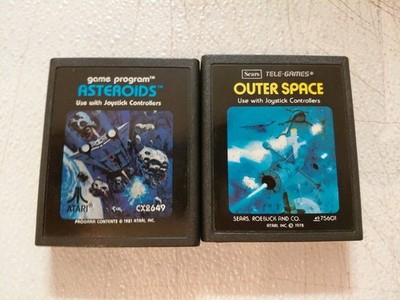 2 Atari Video Games Not Tested As-is Condition Overall