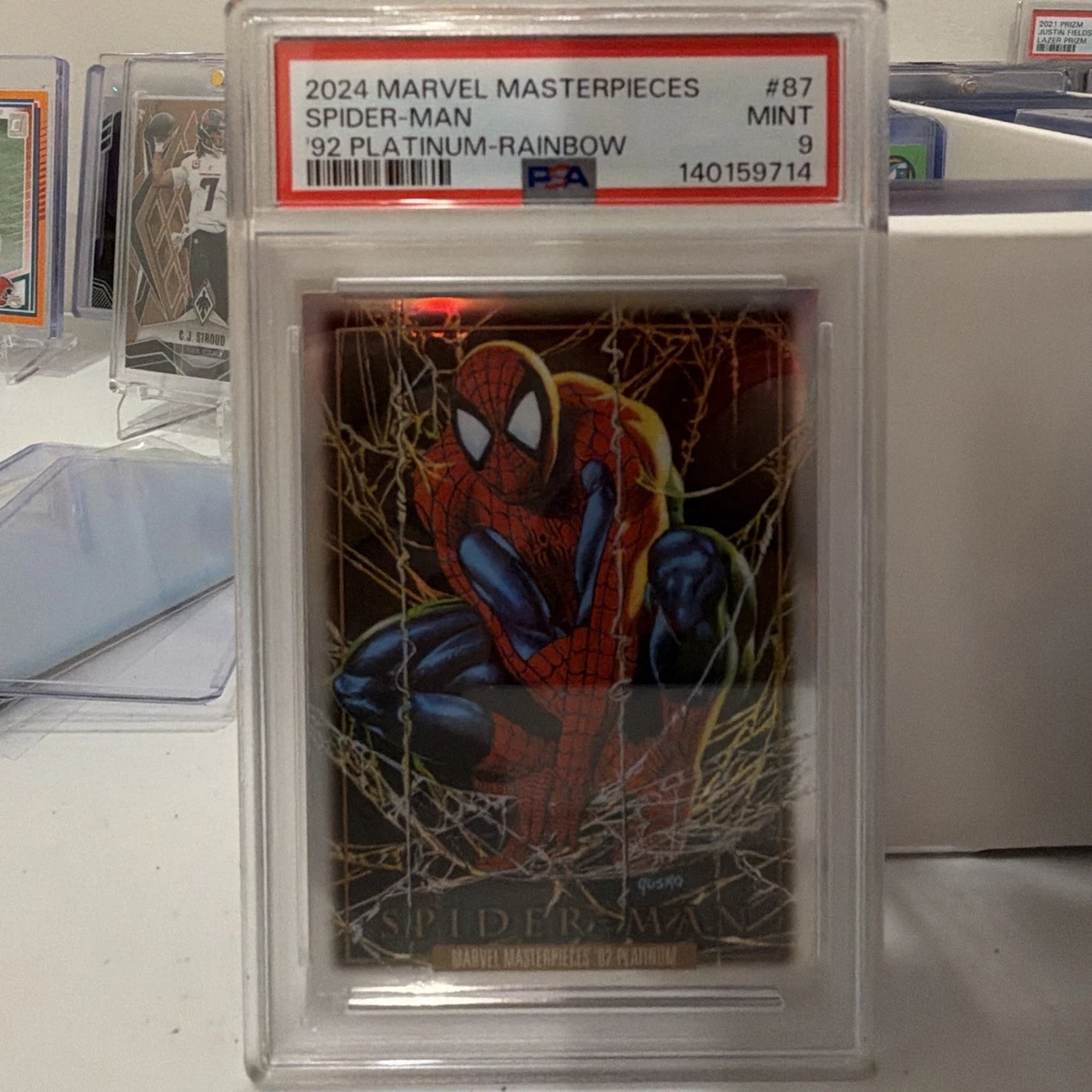 25+ Upper Deck Spider-Man Collectable Trading Cards for sale