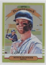 2019 Panini Donruss Optic Diamond Kings Lime Green Prizm Mitch Haniger #13 8k4