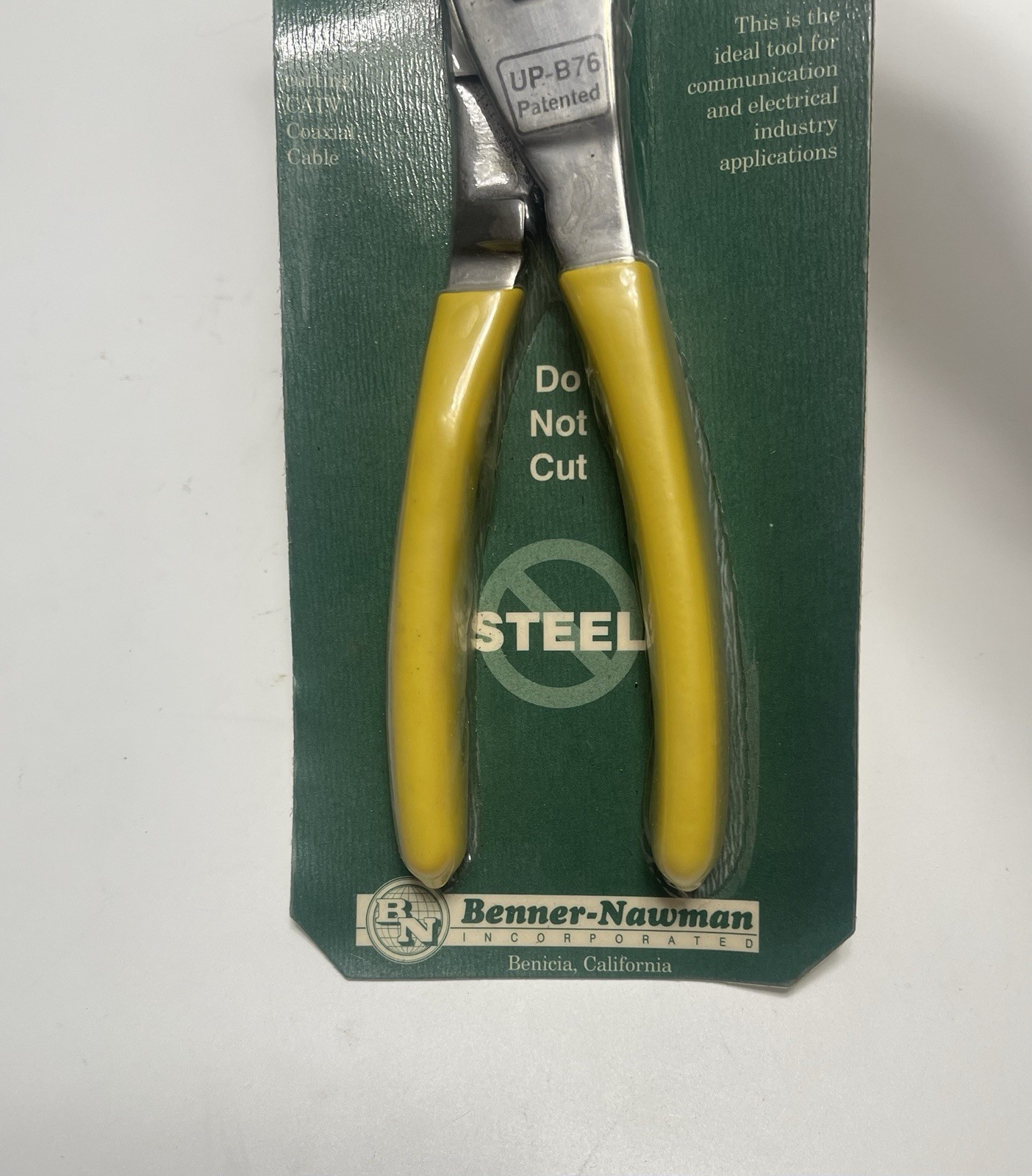 Benner Nawman UP-B76 "Banana Cutter" Coax Cable Cutters