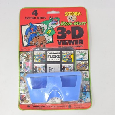 Rare NOS 1977 Scooby Doo Dyno Mutt Imperial Toy 3D Viewer New Sealed