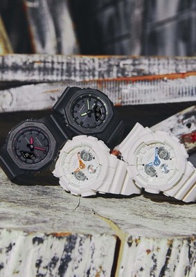 Casio G-Shock GMA-S120SA-7A2JF Analog Digital Women's Watch White