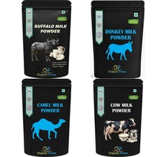 Lait bio en poudre Buffelo, âne, chameau, vache