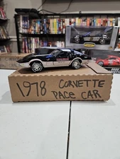 GreenLight Chevy Corvette Official Pace Car 1978 1:24 Scale Diecast 🇺🇸 SHIPPED