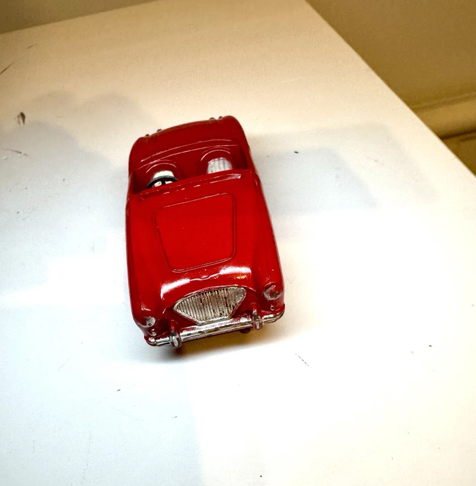 Coche deportivo Corgi Toys Austin Healey #300 rojo usado, caja original Foto 4 de 4