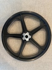 Vintage 1986 Skyway Team Issue Graphite Tuff II BMX Rear Wheel; No Bearing/Axle