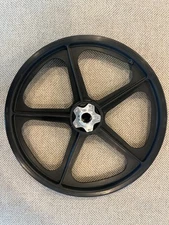 Vintage 1986 Skyway Team Issue Graphite Tuff II BMX Rear Wheel - No Hub Included