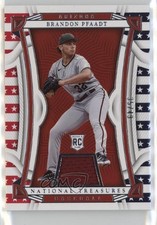 2023 National Treasures Red White & Blue Materials 35/49 Brandon Pfaadt #12 6o3