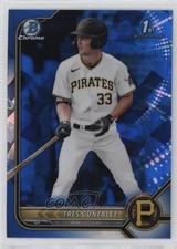 2022 Bowman Chrome Draft Sapphire Edition Tres Gonzalez #BDC-157 3x7