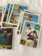 MLB 2018 Topps Heritage Baseball SP SHORT PRINT SET 701-725 COMPLETE NM MINT