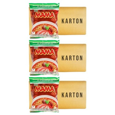 3KT (90x55g) MAMA Ente Geschmack Nudelsuppe Instantnudeln Mi Goi Vit
