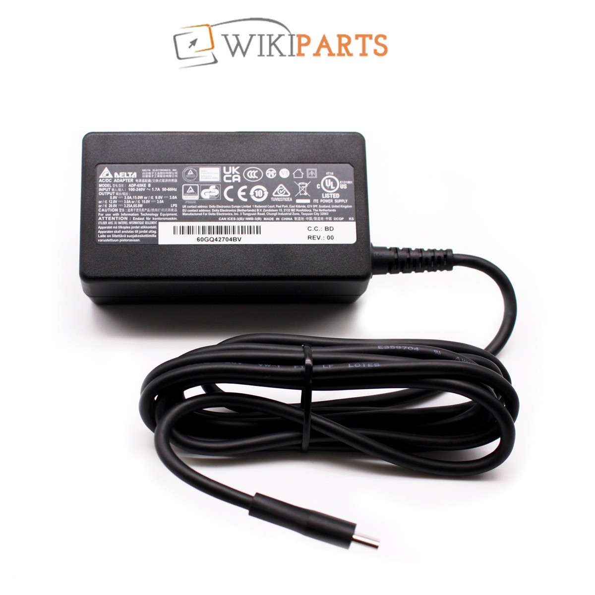USB-C Charger For Lenovo IdeaPad Slim 7 15IIL05 - AC Adapter & Power Cable Replacement (Compatible With 82AD Models) 7 thumbnail image