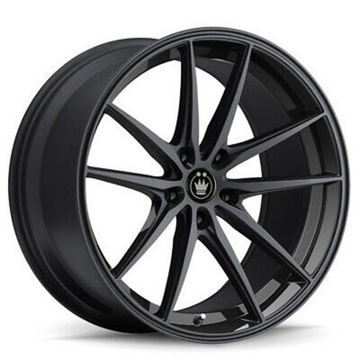 4 New 20X9.5 Konig Oversteer Black Gloss Wheel/Rim 5x114.3 ET25 OS90514255