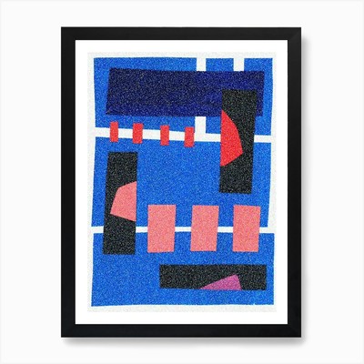 abstract color research Art Print Framed Wall Art Poster Canvas Print Picture