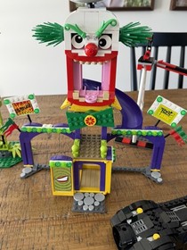 LEGO DC Super Heroes Jokerland 76035 Includes 3 Minifigures Missing A Few Pieces