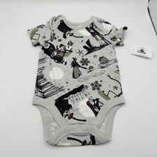 NWT Nightmare Before Christmas One Piece Halloween Disney Baby 0-3 Months Jack