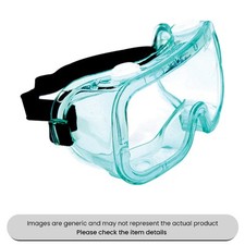 Wide Vision Safety Goggles Grade 1 Clear Vent Pack Qty 1