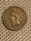 1864 Copper-Nickel Indian Head Cent: Original VG