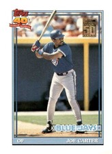 1991 Topps Traded #20T Joe Carter