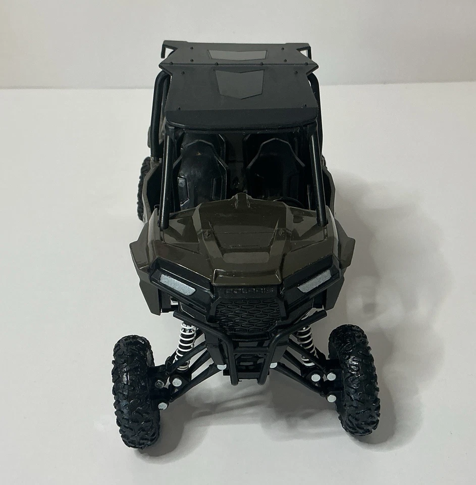 Polaris Razor RZR XP Turbo EPS 4-Seat UTV - New-Ray 1/18 Scale Model Toy - Green - Image 3 of 4