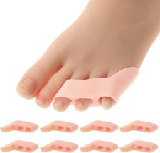 8 Pcs Pinky Toe Separator Bunion Corrector Toe Spacers Little Toe Protectors Pai