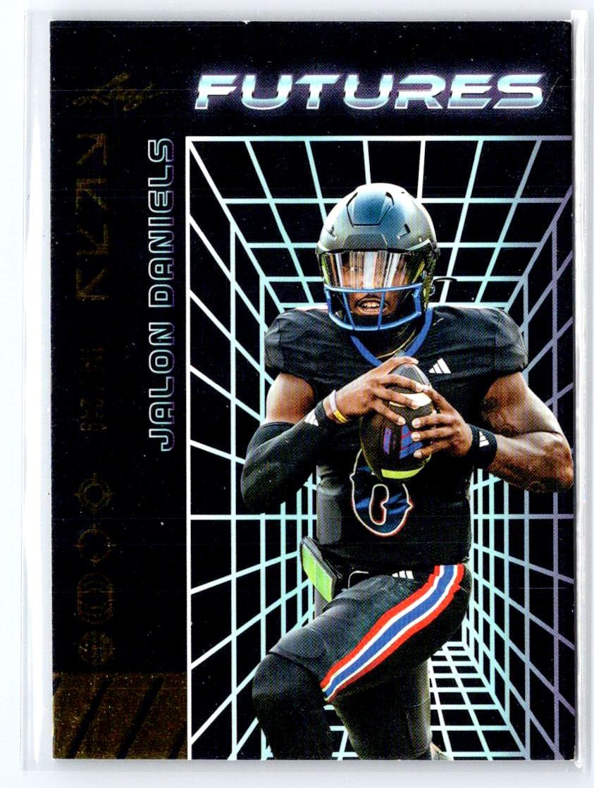 2024 Leaf Futures Jalon Daniels #93 Gold SN, /249