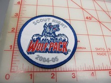 Wolf Pack collectible 2004 - 05 Scout Night patch (o5)