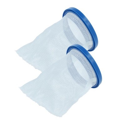 2 Feinfilter für Pool Blaster Catfish Ultra IVAC 250 Poolsauger 11x11x2,3cm