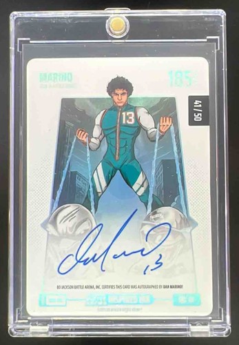 2025 Bo Jackson Battle Arena Marino Ice Auto 41/50 185 Power #BFA-118