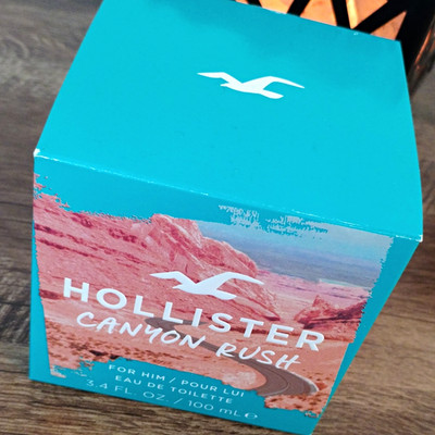 Hollister Canyon Rush Eau de Toilette Spray, Regular Size 3.4 fl oz
