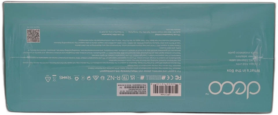 Tp-link Deco Tri Band Mesh Wifi 6 System(deco X68) - Covers Up To 5500 Sq - Image 2 of 4
