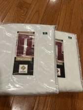 2 New Lorraine Home Fashions Whitefield 52” X 84” inch Tailored Panel