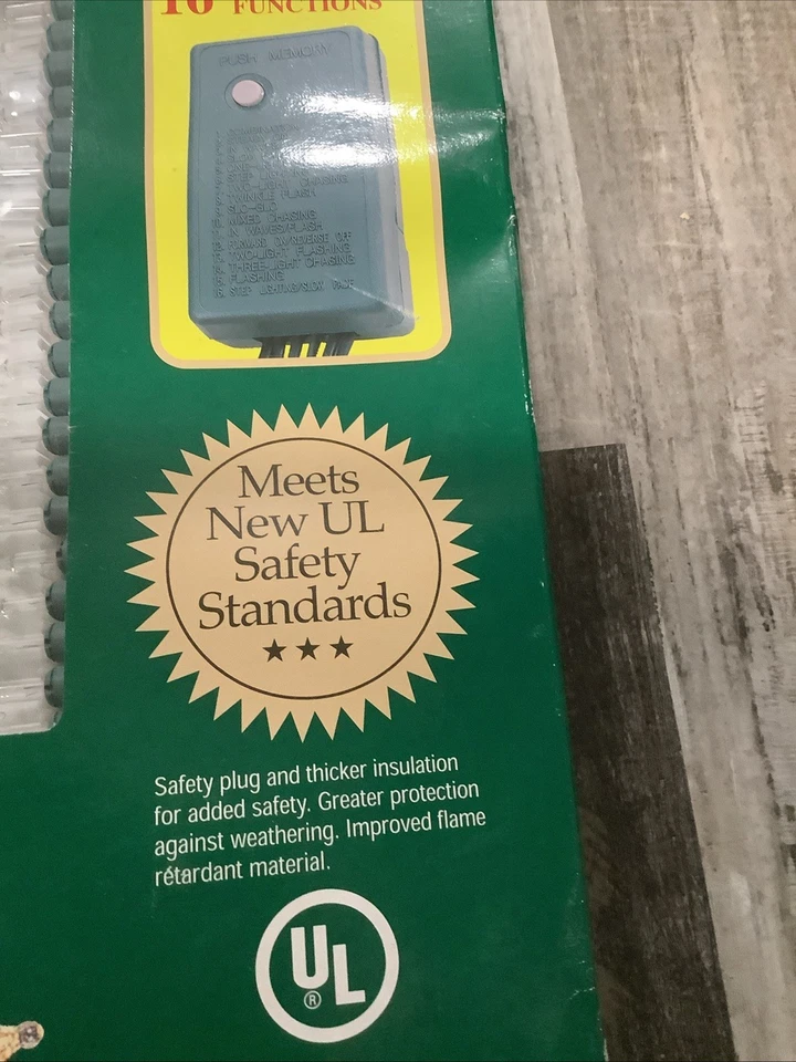 Holiday Time Indoor/Outdoor Ultimate Memory Light Set 150 Light 16 Function NOS - Image 3 of 4