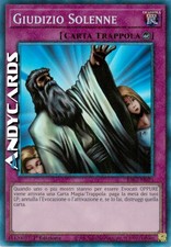 GIUDIZIO SOLENNE (Solemn Judgment) Rara Collector Prismatica • RA02 IT075 • 1Ed