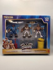 (LOT OF 2) WWE WrestleMania Knuckle Crunchers John Cena The Rock Cody Rhodes