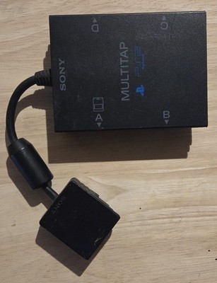 PS2 | Multitap | OEM SCPH-10090 Controller Memory Card Adapter | Untested