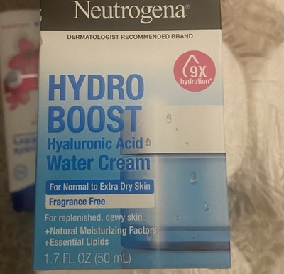 Neutrogena Hydro Boost Hyaluronic Acid Hydrating Gel-Cream Face Moisturize 