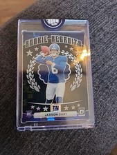 2025 Donruss Optic Jaxson Dart Rookie Recruits Black Pandora RC /149 NY GIants