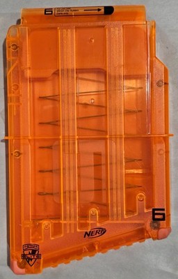 Nerf N-Strike Elite Mega Centurion 6 Round Clip Magazine Cartridge Replacement
