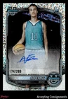 2025-26 Bowman Chrome Speckle Refractors Ace Flagg 1st ROOKIE AUTO 174/299