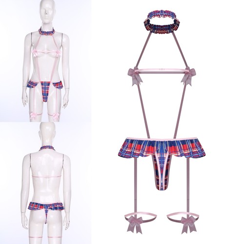 Womens One Piece Sleepwear  Swimming Costume Micro Thongs Teddies Nightwear - Afbeelding 1 van 25
