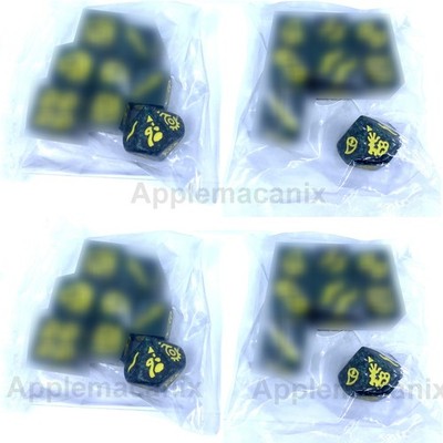 4 Dragon Dice Swamp Stalkers Kickers 2 Mudman 2 Swamp Beast Monster Die SFR TSR