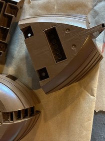 Lego Ship Boat Hull Brown (Caribbean Clipper) 2556 2558 2560 Pirate Ship