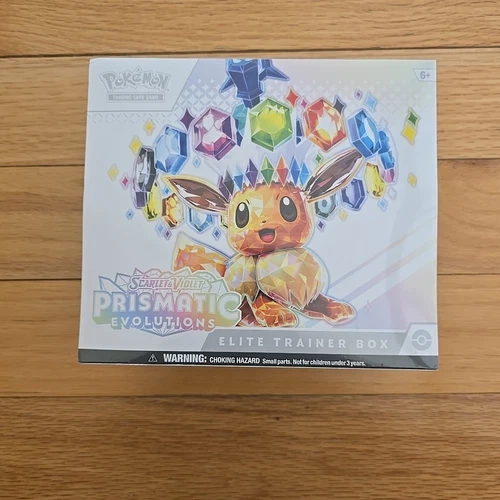 Pokemon TCG Prismatic Evolutions ETB Factory Sealed - SHIPS ASAP