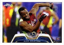 2013 Topps Chrome Refractors #183 Alec Ogletree RC St. Louis Rams